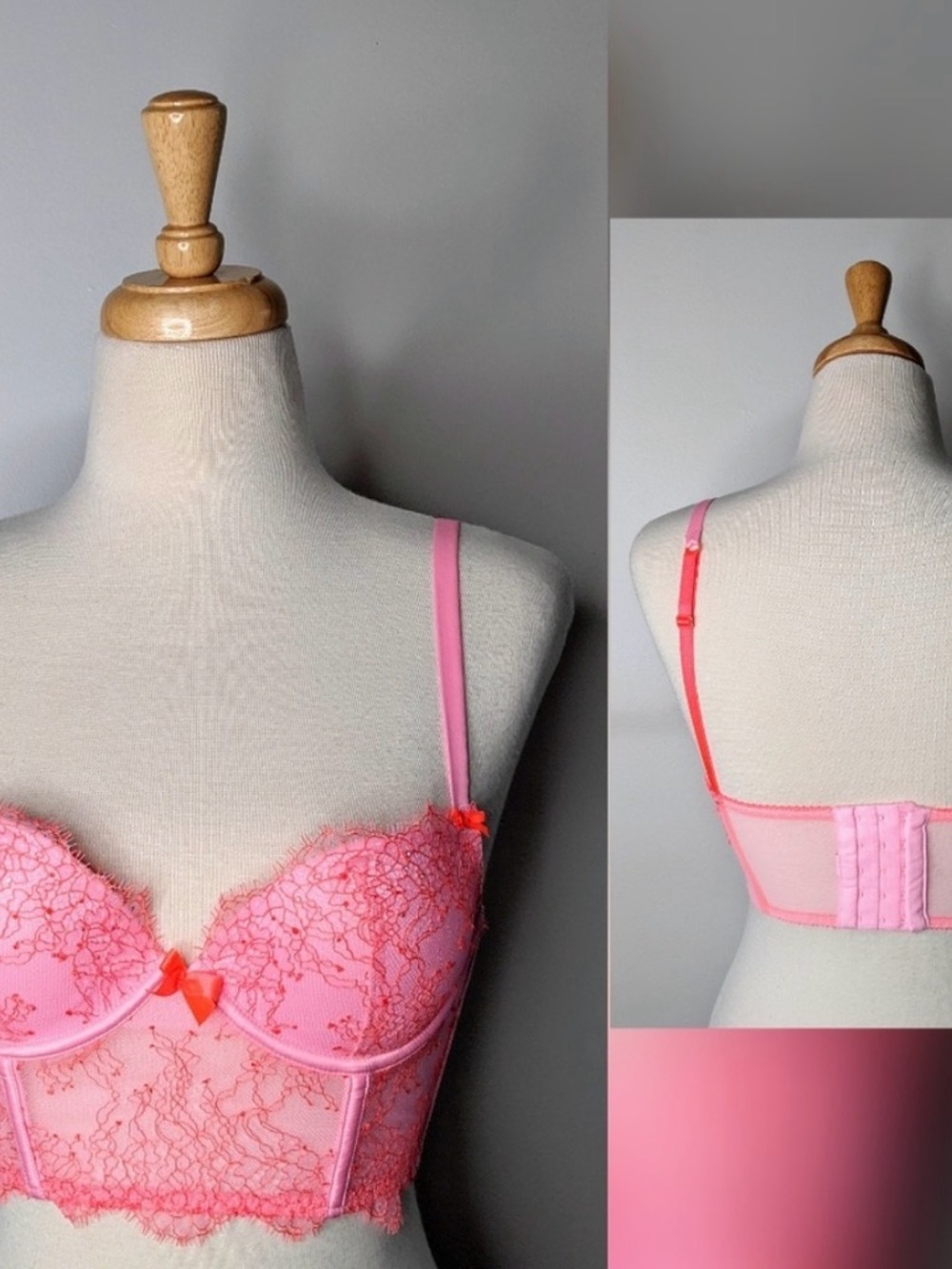 Victoria's Secret Bustier Bra, 34B, Pristine Condition - Picture 2 of 5